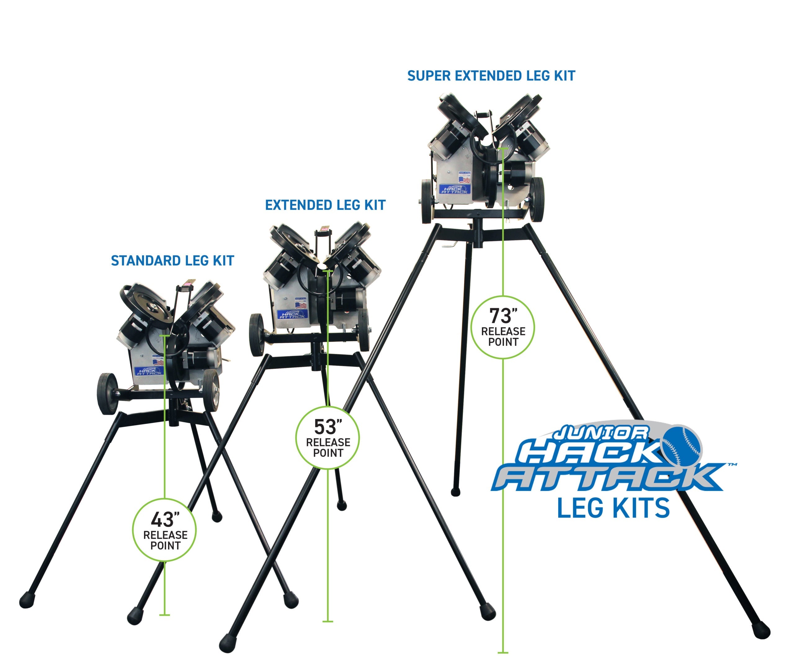 Sports Attack Junior Hack Attack Super Extended Leg Kit