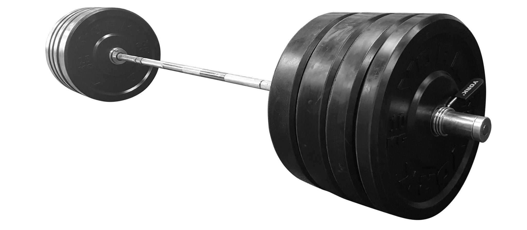 York Barbell Rubber Training Bumper Plate Set (Metric)