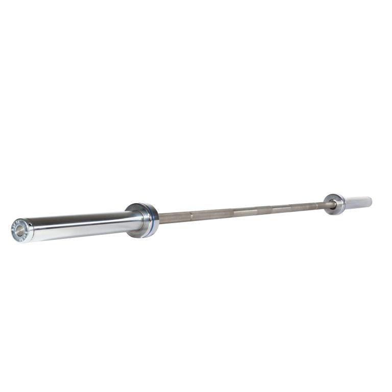 York Barbell Elite Olympic Stainless Steel Weight Bar, 20kg, 28mm