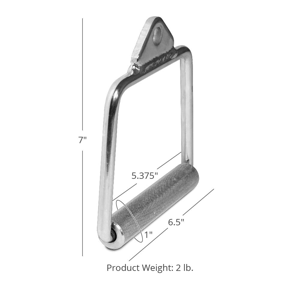 Rotating D-Handle Cable Machine Attachment