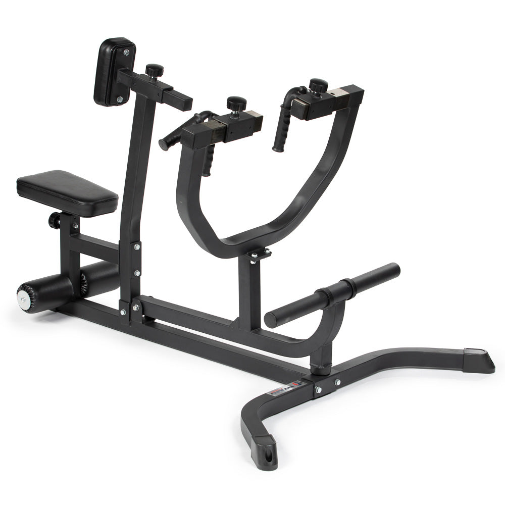 Plate-Loaded Seated Row Machine