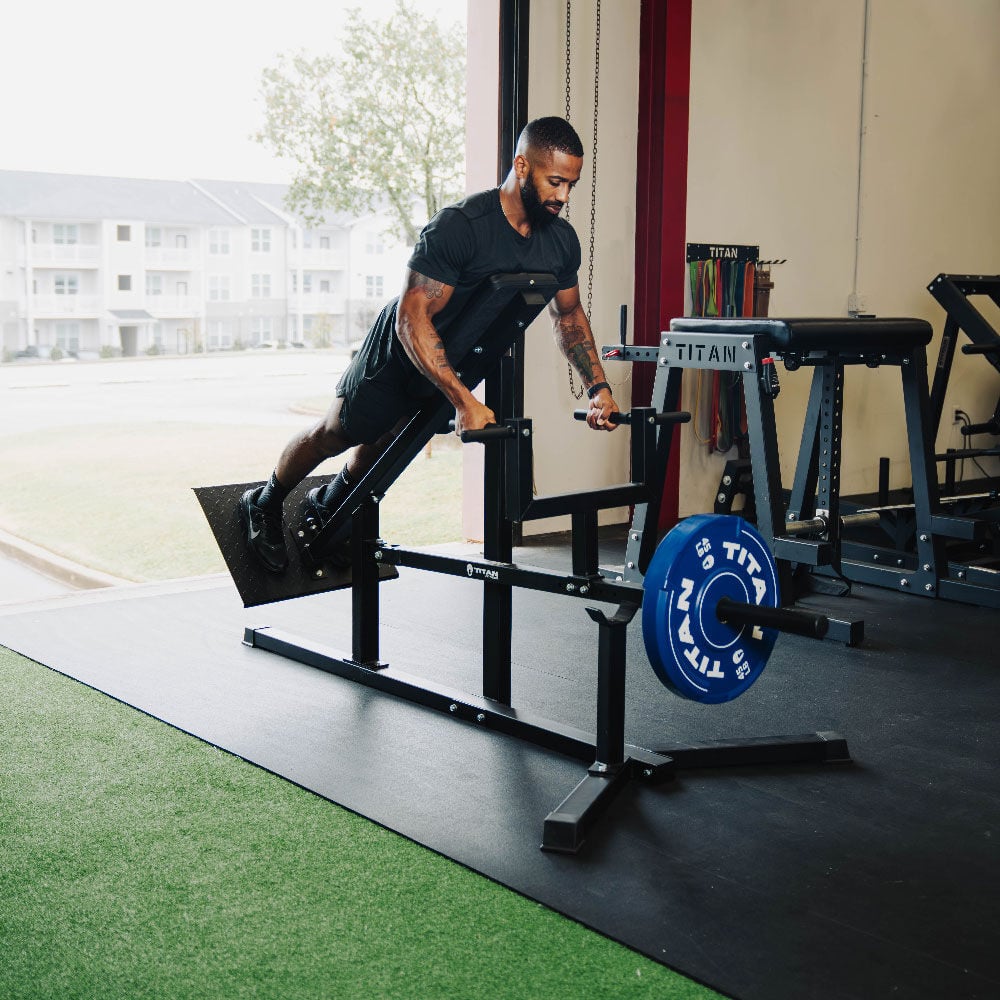 Chest Support T-Bar Row Machine