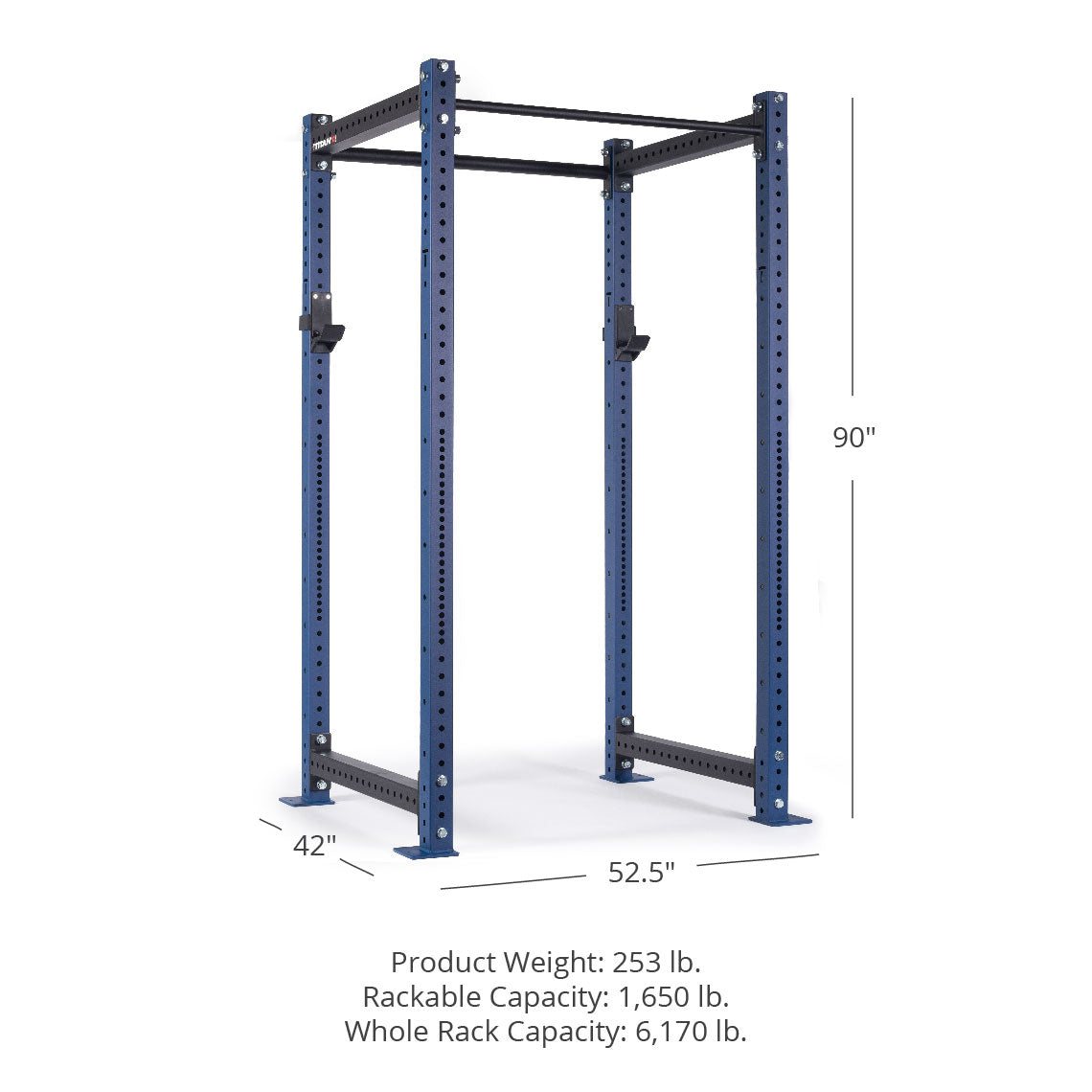 X-3 Series Bolt Down Power Rack 90" 36"