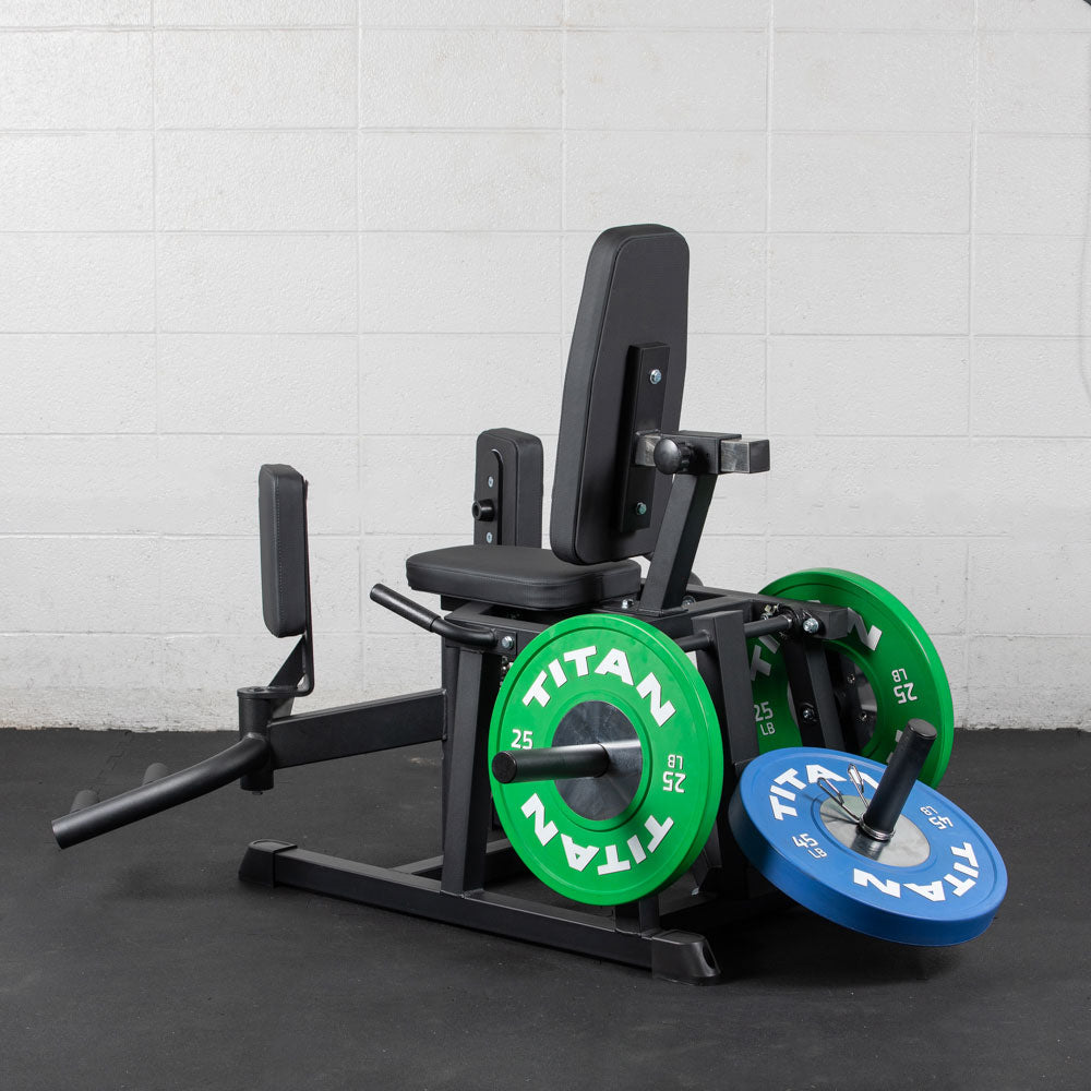 Plate-Loaded Hip Abductor And Adductor Exercise Machine