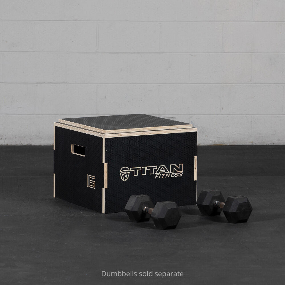 Stackable Wooden Plyo Boxes