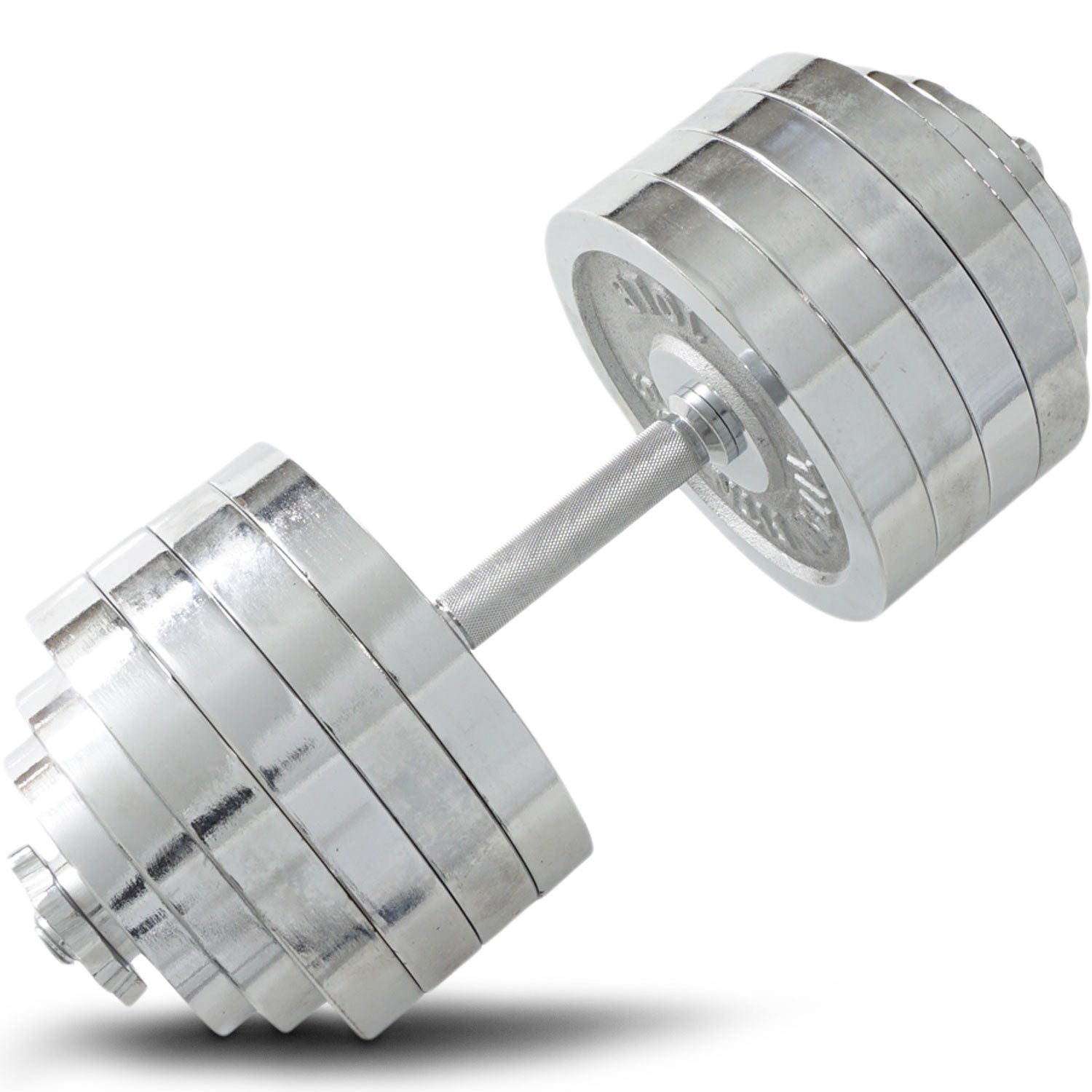 200 LB Set Adjustable Chrome Dumbbells