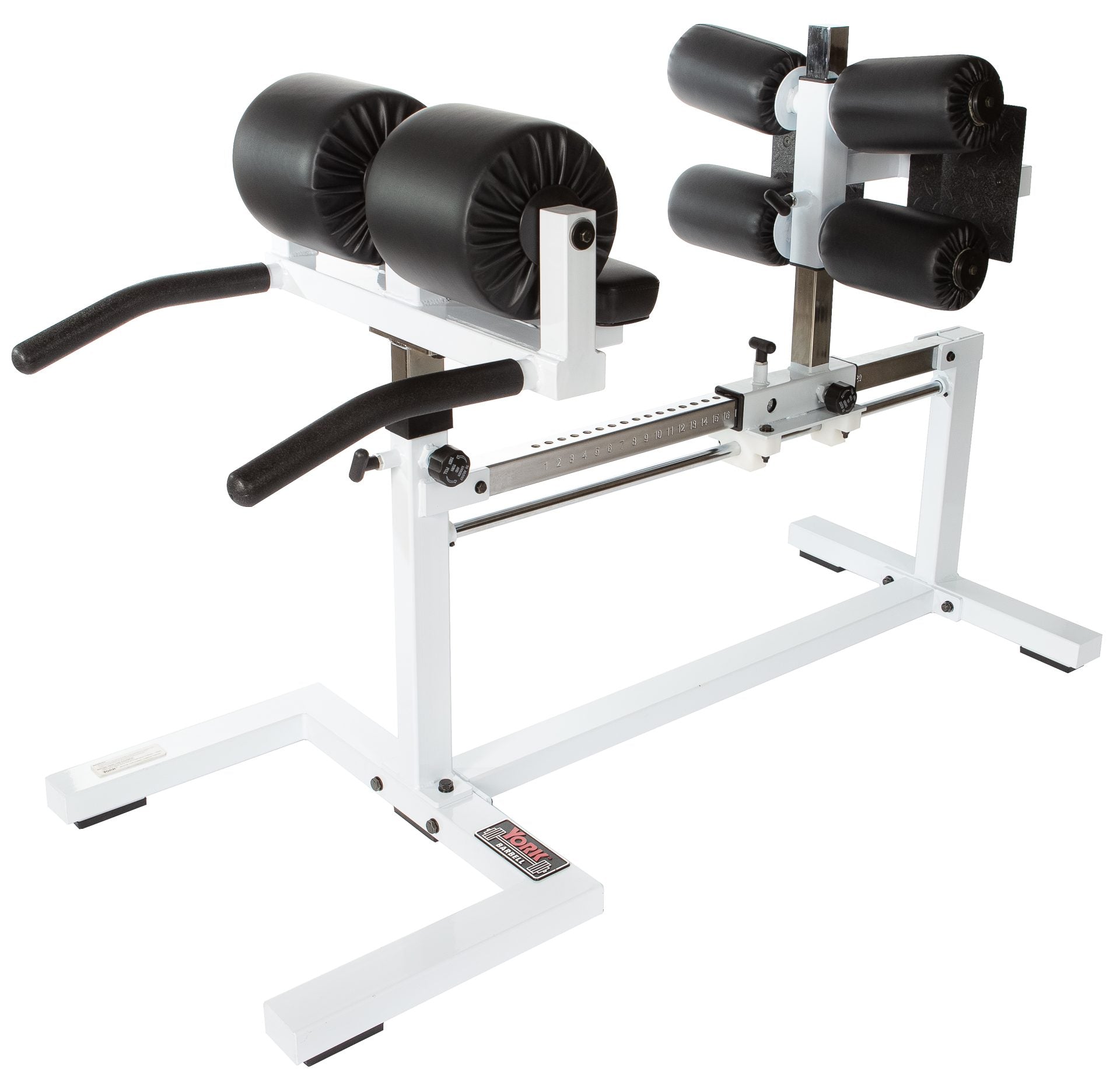 York Barbell STS Glute Ham Developer Machine Silver