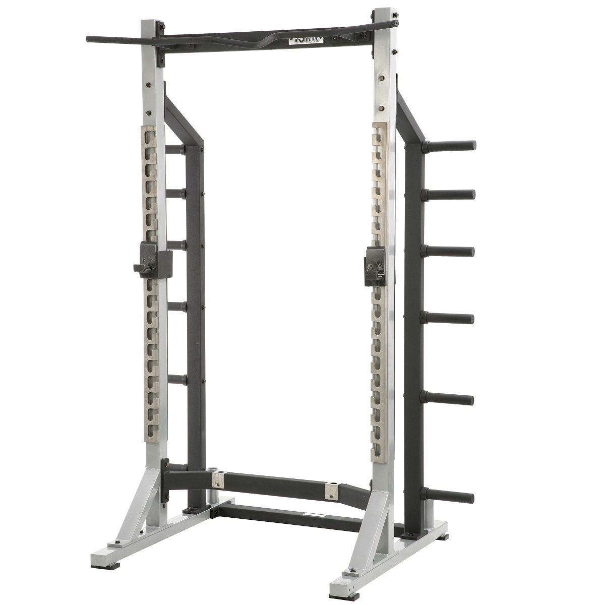 York Barbell STS Self Standing Half Rack White