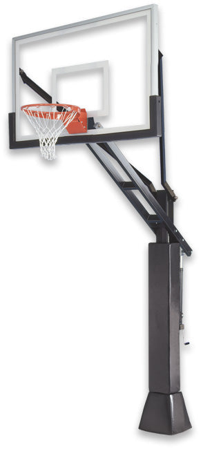 Ironclad Full Court In Ground Basketball Goal FCH664-XL (42" x 60" Tempered Glass)