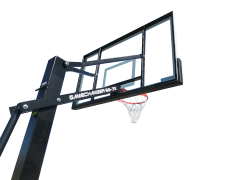Ironclad Gamechanger In Ground Basketball Goal - 42" x 72" Tempered Glass