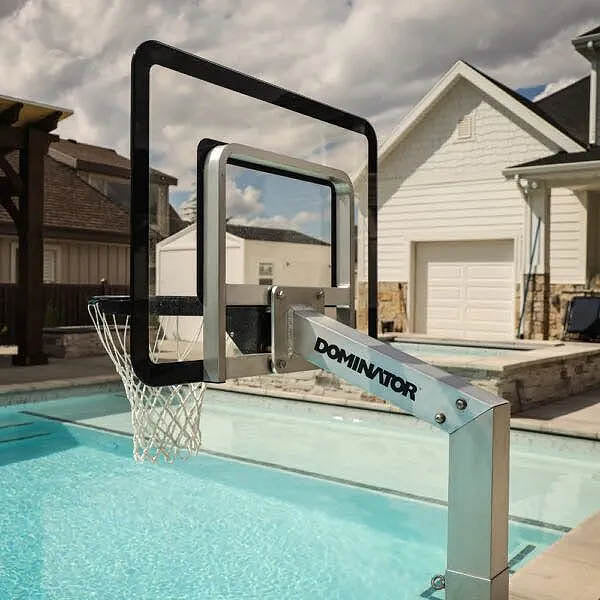 Dominator 40" Acrylic Backboard Poolside Basketball Hoop