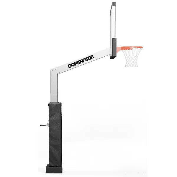 Dominator 72" Glass Backboard Adjustable Basketball Hoop