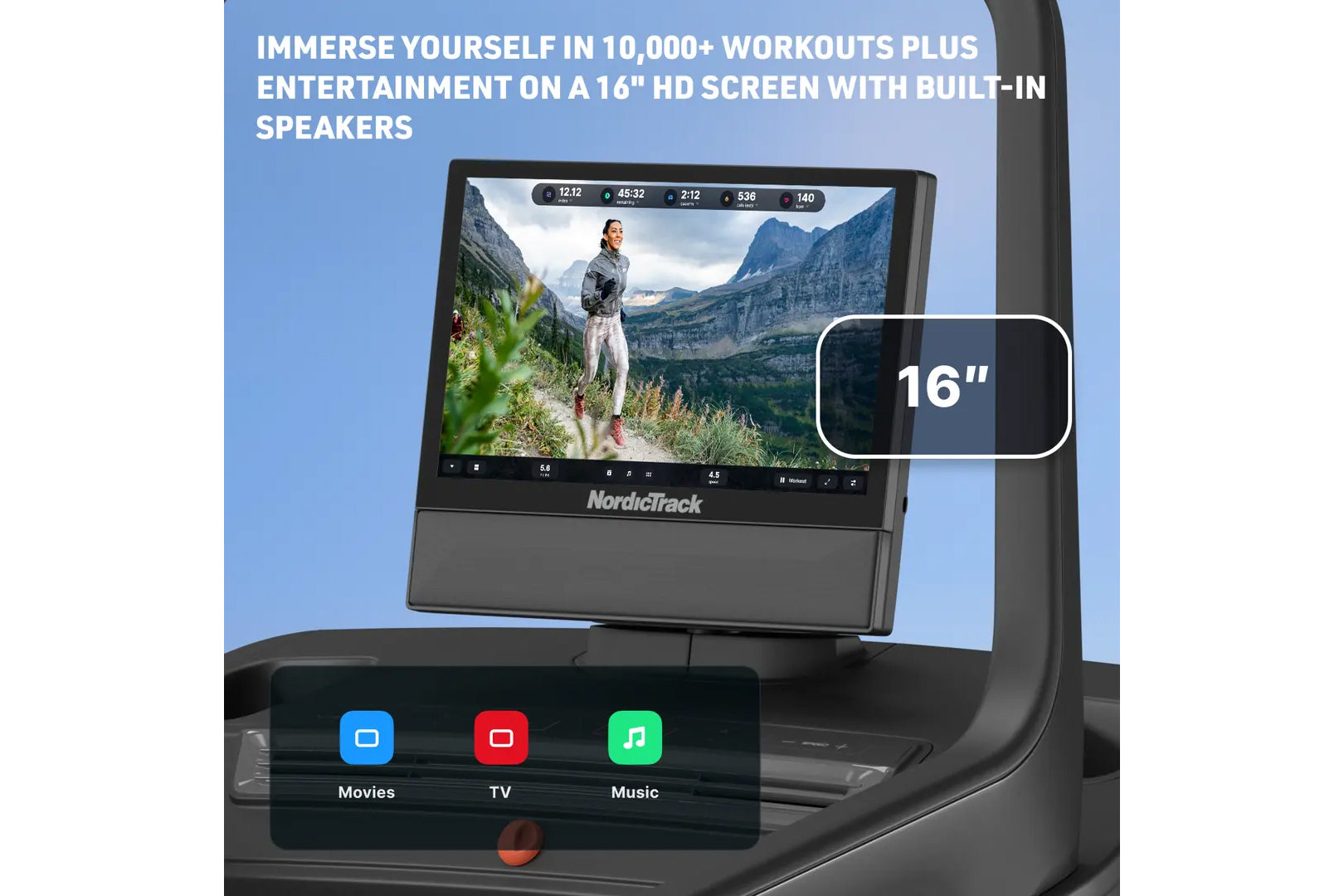 NordicTrack NEW X16 Treadmill (BLACK FRIDAY SALE)